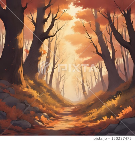 秋の背景8 秋の背景8 130257473