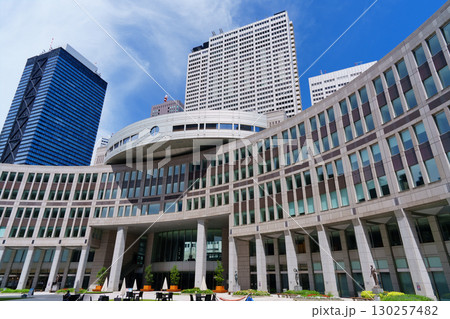 東京 西新宿 東京都庁の風景(都民広場) 東京 西新宿 東京都庁の風景(都民広場) 130257482
