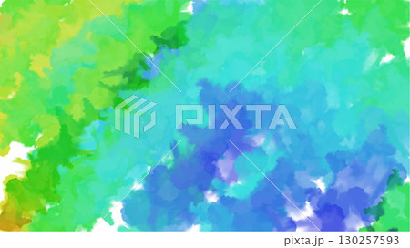 Abstract colorful watercolor background. vector 130257593