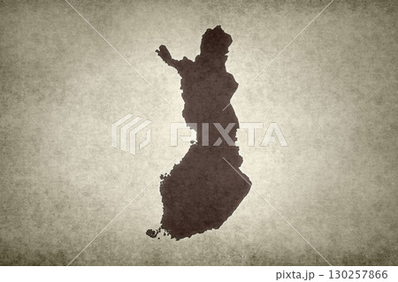 Map of Finland on an paper Map of Finland on an paper 130257866