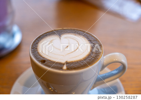 【#カフェ】コーヒーアート 【#カフェ】コーヒーアート 130258287