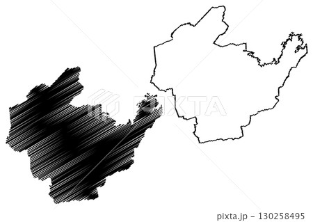 Iguatu municipality (Ceara state, Municipalities of Brazil, Federative Republic of Brazil) map vector illustration, scribble sketch Iguatu map Iguatu municipality (Ceara state, Municipalities of Brazil, Federative Republic of Brazil) map vector illustration, scribble sketch Iguatu map 130258495