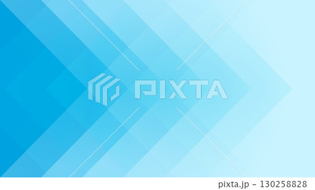 青い矢印の抽象的な背景素材（シンプル・モダン・クール）、ベクター 130258828