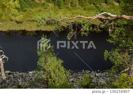 Experience the Serene River View that is Beautifully Surrounded by Lush Greenery and Nature 130258907