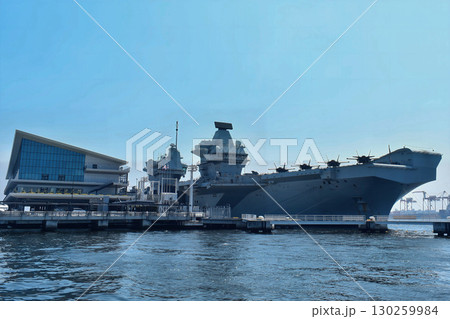 英国海軍　空母プリンス・オブ・ウェールズ　＠東京国際クルーズターミナル 130259984