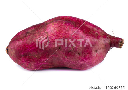 Sweet Potato close up isolated on white background. Sweet Potato close up isolated on white background. 130260755
