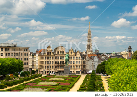Mont des Arts on Sunny Day. Brussels, Belgium 130262012