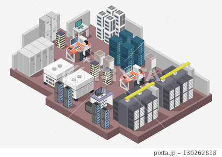 Isometric database server Isometric database server 130262818