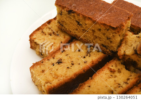 A delicious cupcake with a crumb of chocolate. Bread with chocolate. A sweet cupcake. A delicious cupcake with a crumb of chocolate. Bread with chocolate. A sweet cupcake. 130264051