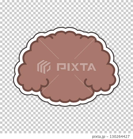 トイプードルステッカー風 130264427