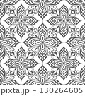 simple seamless abstract gray and white pattern, texture 130264605