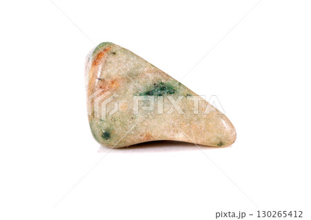 Macro mineral stone jasper on a white background Macro mineral stone jasper on a white background 130265412