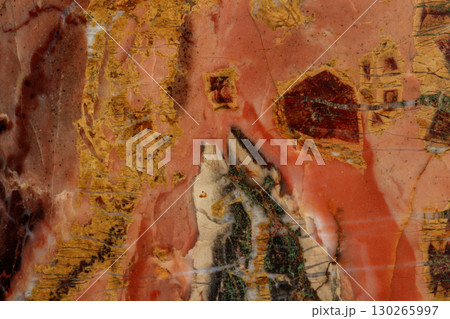 macro stone mineral jasper on black background 130265997