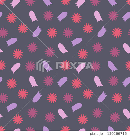 bright flower pattern 130266716