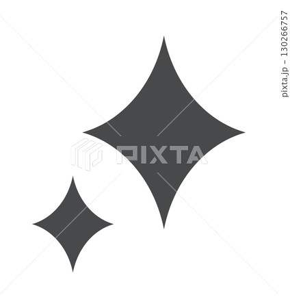 Stars silhouette mid century geometry 130266757