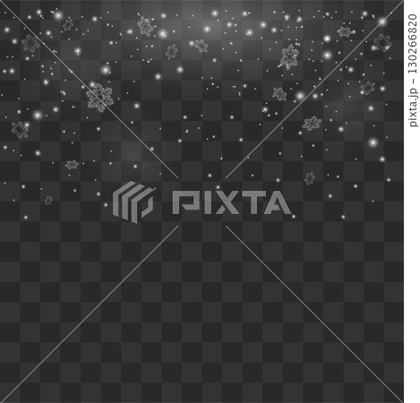 Snowfall overlay isolated in black background abstract.Blizzard, Falling snow , snowflakes flying in the air. Eps 10 Snowfall overlay isolated in black background abstract.Blizzard, Falling snow , snowflakes flying in the air. Eps 10 130266820