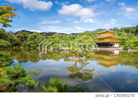 Kinkaku-ji,Golden Pavilion, reflects in the pond, a Zen temple in Kyoto, Japan Kinkaku-ji,Golden Pavilion, reflects in the pond, a Zen temple in Kyoto, Japan 130268270