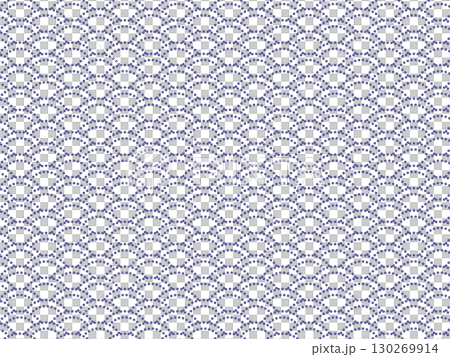 Transparent background of Seigaiha pattern (Japanese pattern, Japanese style design) Transparent background of Seigaiha pattern (Japanese pattern, Japanese style design) 130269914