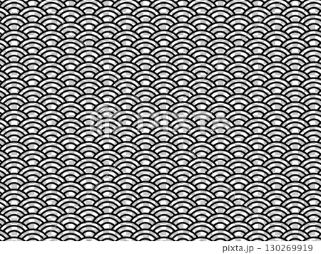 青外波圖案(日本圖案、日式設計)的透明背景 青外波圖案(日本圖案、日式設計)的透明背景 130269919