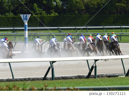 酷暑の中京ダートレース 130271121