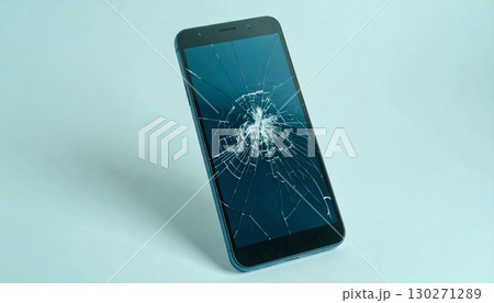 割れたスマホ 割れたスマホ 130271289