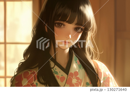 和室にいる美女 和室にいる美女 130271640