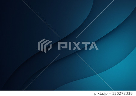 Smooth dark gradient with luminous abstract curved streaks forming layered flowing wave textures 130272339