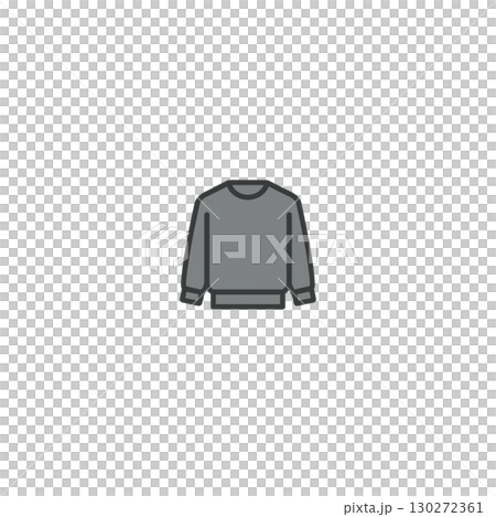 トレーナーのカラーアイコン、素材、背景なし、資料作り、ファッション 130272361