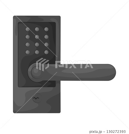 Illustration of Smart Door Lock 130272393