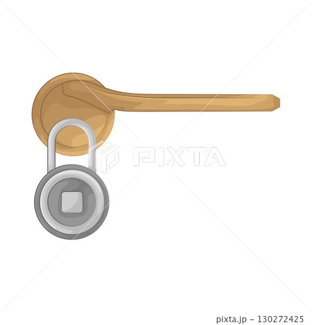Illustration of Door Lock 130272425