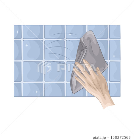 Illustration of Wipe Illustration of Wipe 130272565