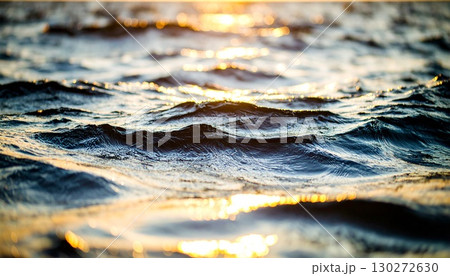 海に沈む夕日 130272630