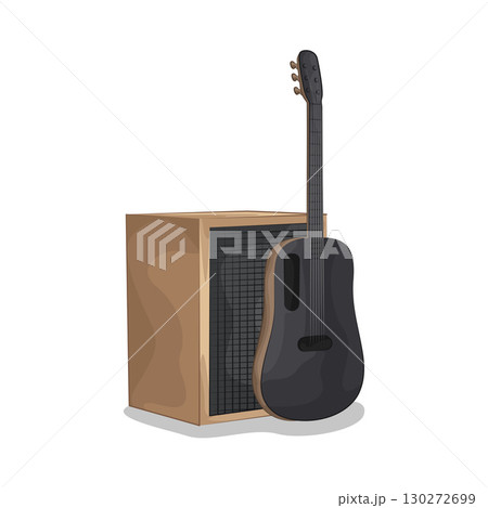 Illustration of Guitar 130272699