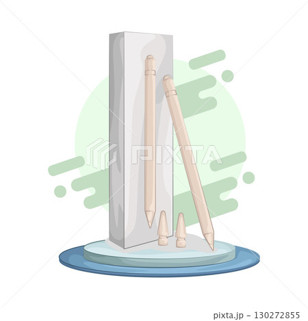 Illustration of Stylus Pen  130272855