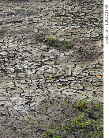 水不足　渇水　干ばつ　water shortage  water deficit 130273149