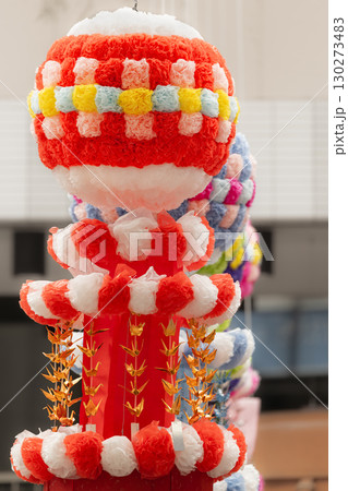 仙台七夕まつり　仙台七夕の七夕飾りくす玉 130273483