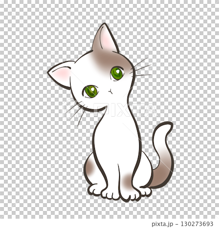 手描きのネコ65 130273693