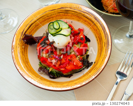 Grilled vegetables Escalibada catalana Grilled vegetables Escalibada catalana 130274043