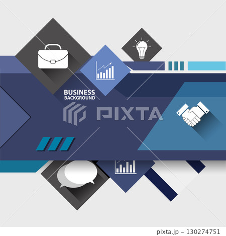 Digital Business management concept Vector Illustration. 130274751