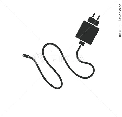 phone charger adapter icon vector illustration design template 130275972