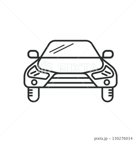 suv car line icon vector design template 130276014