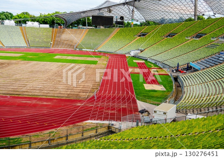 Munich Olympic Stadium A Historic Venue Ready for Sporting Events and Cultural Gatherings Munich Olympic Stadium A Historic Venue Ready for Sporting Events and Cultural Gatherings 130276451