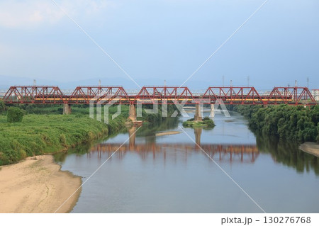 【京阪】木津川と8000系 特急（京阪本線：石清水八幡宮～淀） 130276768