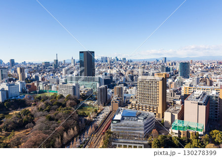 文京シビックセンターから見る新宿方面の街並み 130278399