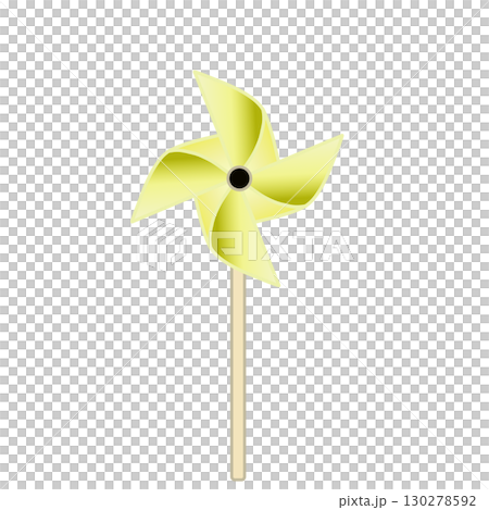Illustration of a pinwheel 130278592