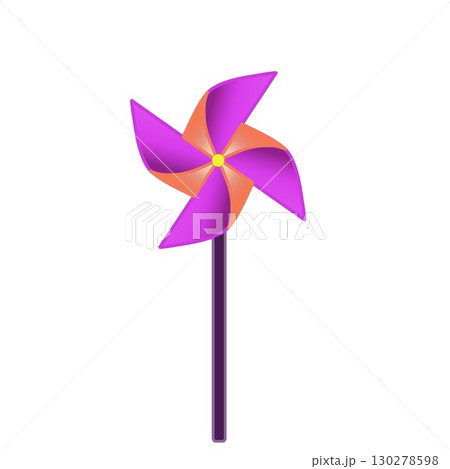 かざぐるまのイラスト 130278598