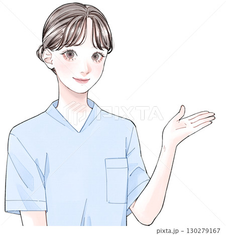 看護師(水色)_紹介 130279167