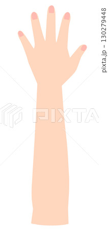 左腕　肘から下 130279448