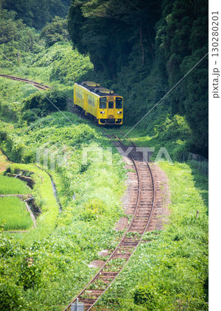 久大線を走る黄色いキハ 130280201