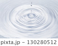 水面に落ちる水滴. 130280512